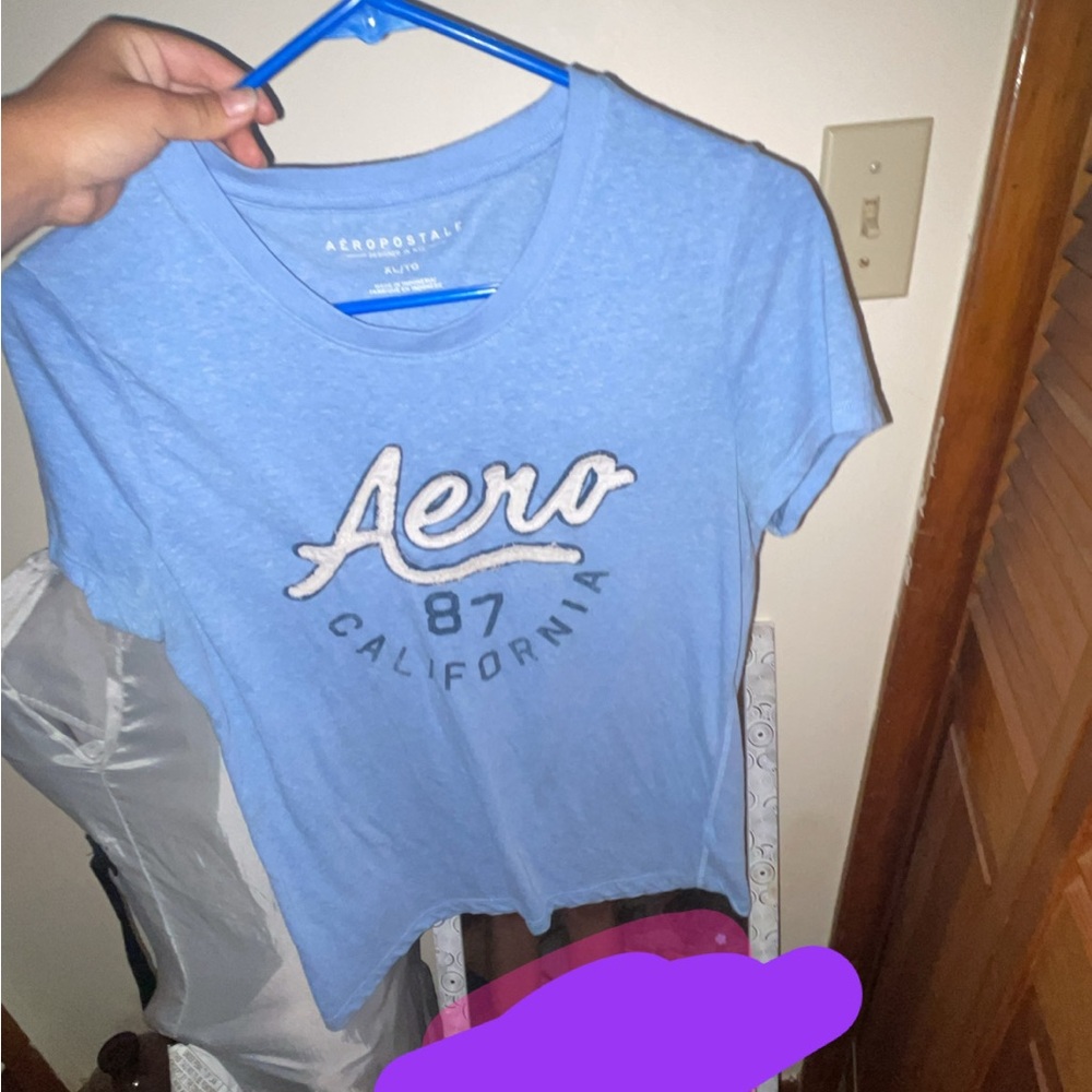 Aeropostale Blue Short Sleeve Tee